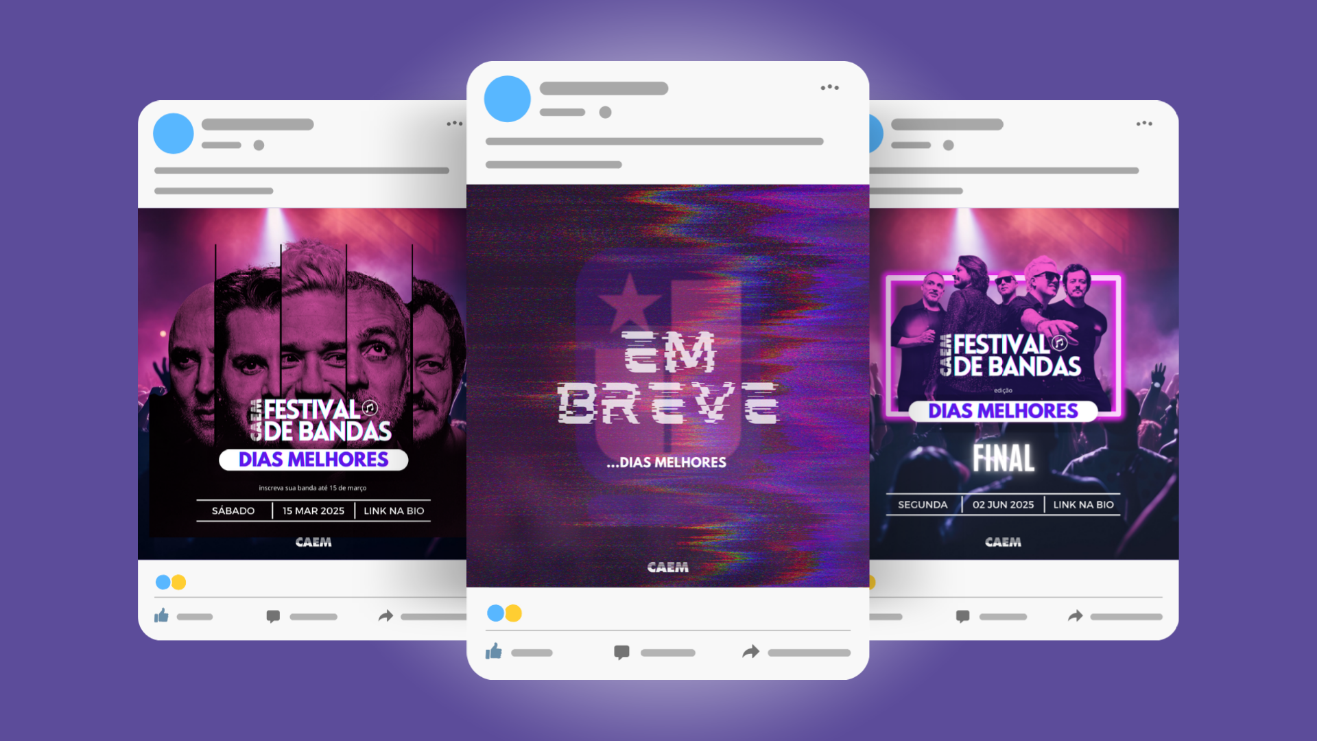 Social Media | Festival CAEM Jota Quest
