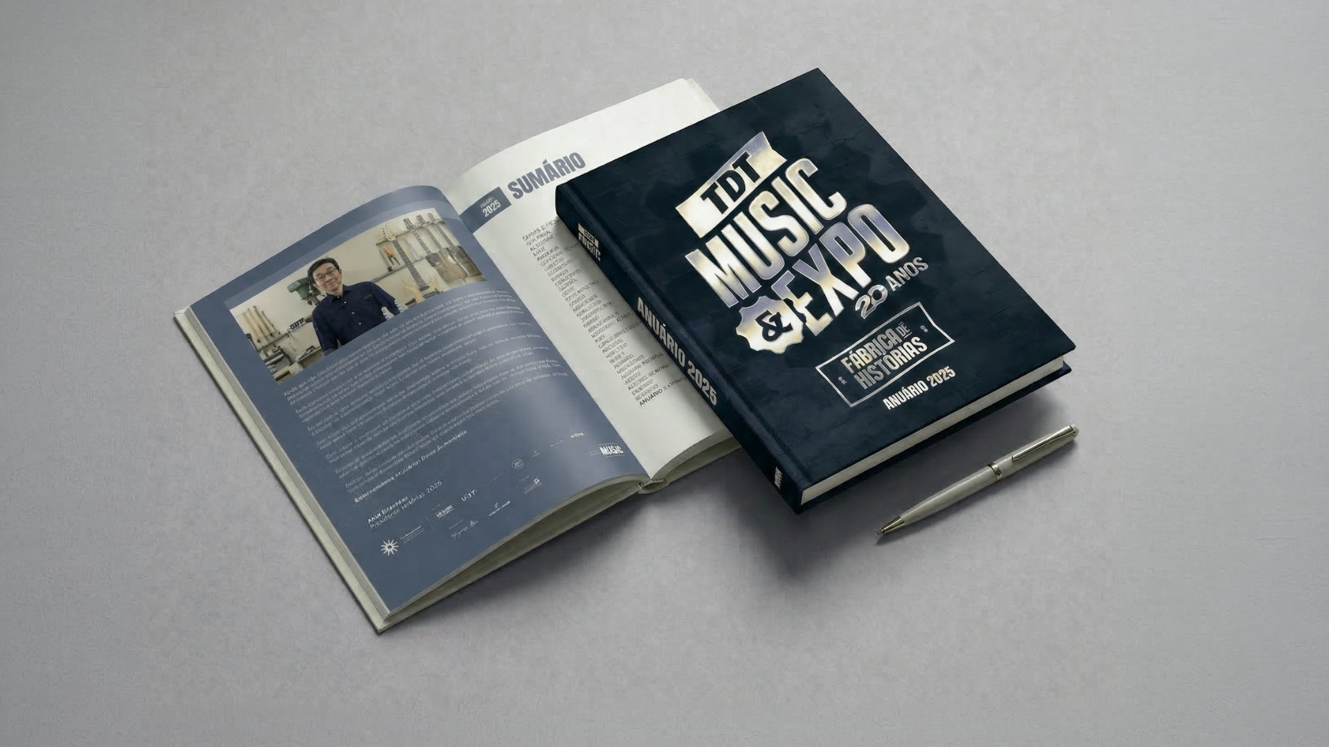 Livro Anuário TDT Music Expo