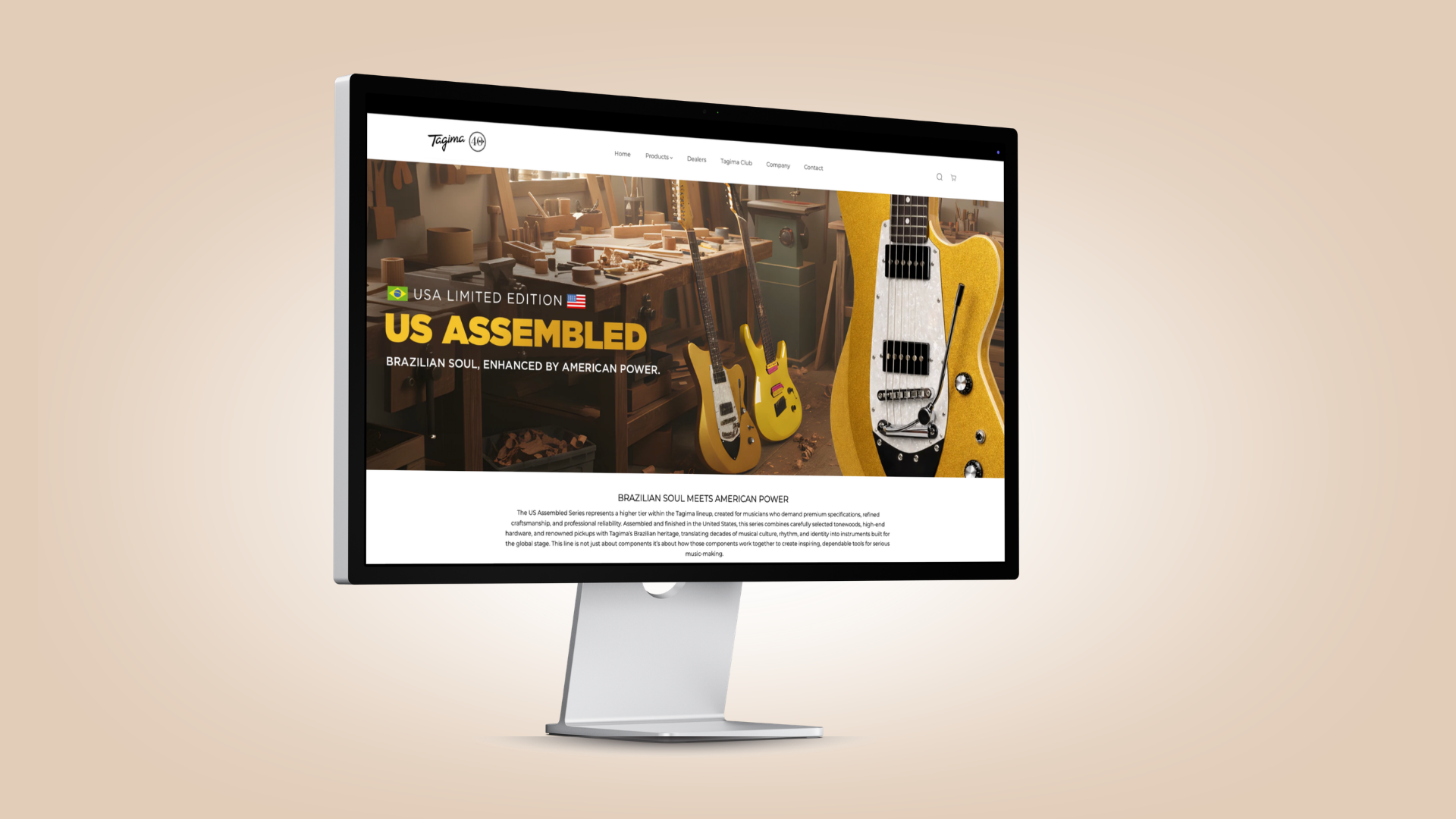 Landing Page Tagima US