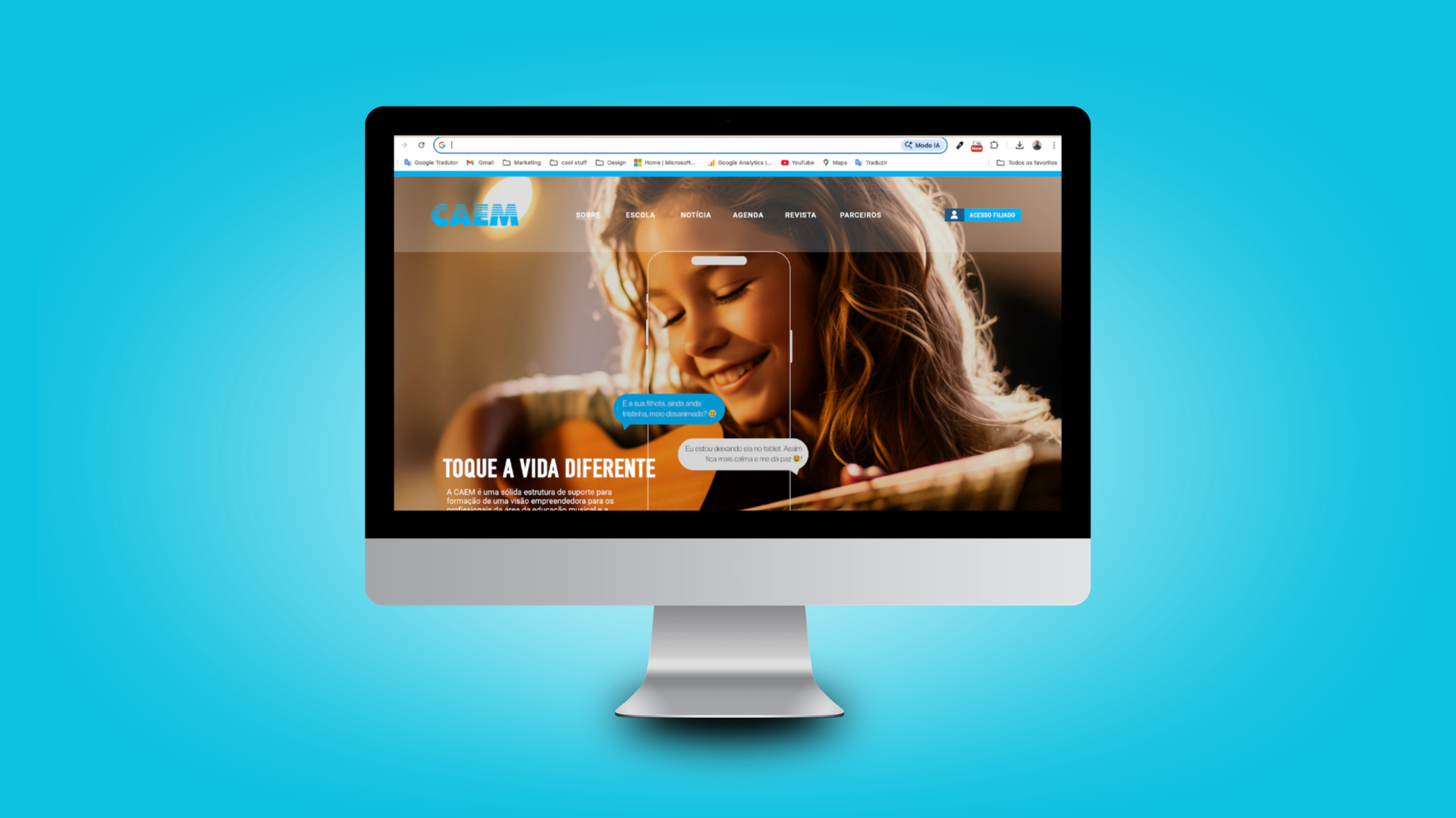 Landing Page | Toque a Vida